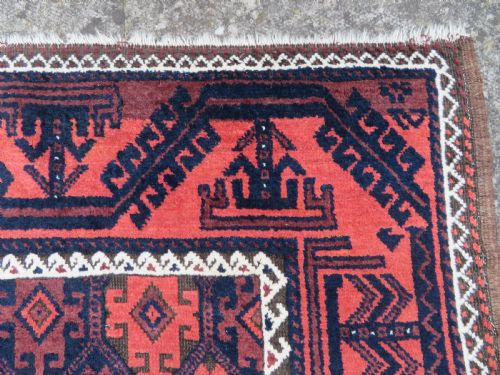 ANTIQUE BALUCH RUG 219CM X 125CM - ADDITIONAL PHOTO 4