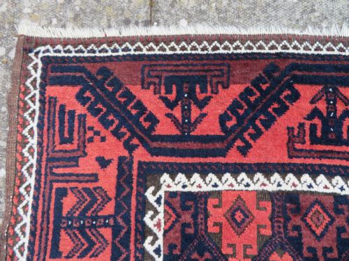 ANTIQUE BALUCH RUG 219CM X 125CM - ADDITIONAL PHOTO 5
