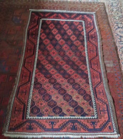 ANTIQUE BALUCH RUG 219CM X 125CM - ADDITIONAL PHOTO 16