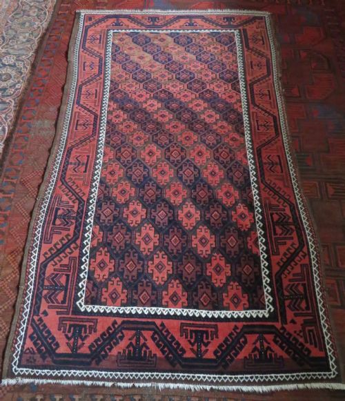 ANTIQUE BALUCH RUG 219CM X 125CM - ADDITIONAL PHOTO 17