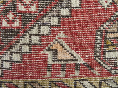 ANTIQUE SHIRVAN RUG 158CM X 126CM - ADDITIONAL PHOTO 16
