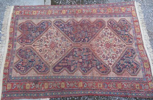ANTIQUE KHAMSEH NOMADIC RUG 180CM X 135CM - ADDITIONAL PHOTO 18