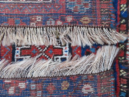 ANTIQUE KHAMSEH TRIBAL CARPET 308CM X 232CM - ADDITIONAL PHOTO 25
