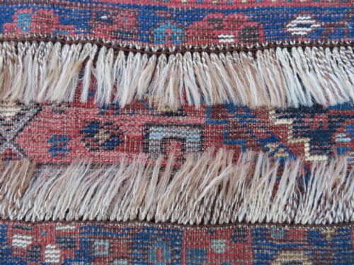 ANTIQUE KHAMSEH TRIBAL CARPET 308CM X 232CM - ADDITIONAL PHOTO 26