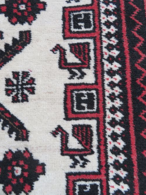 OLD VILLAGE BALUCH RUG 186CM X 97CM - ADDITIONAL PHOTO 5