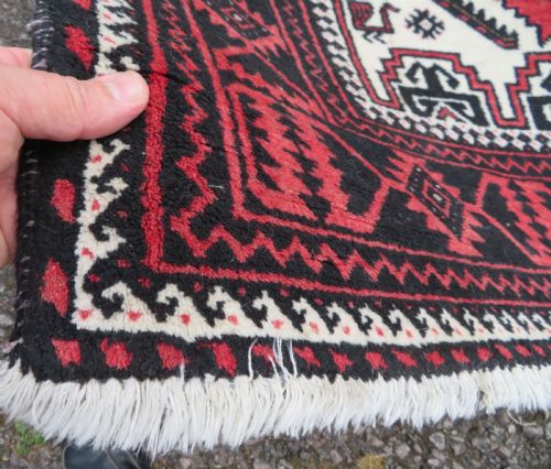 OLD VILLAGE BALUCH RUG 186CM X 97CM - ADDITIONAL PHOTO 6