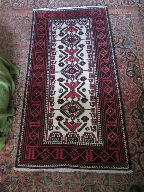OLD VILLAGE BALUCH RUG 186CM X 97CM - ADDITIONAL PHOTO 12