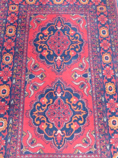 AFGHAN HERAT RUG WEST AFGHANISTAN 153CM X 99CM - ADDITIONAL PHOTO 1