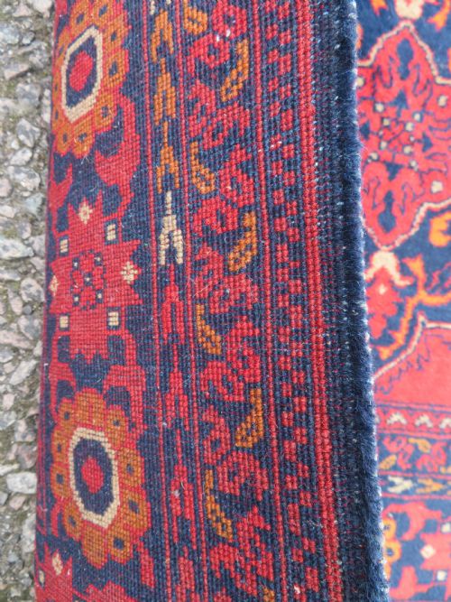 AFGHAN HERAT RUG WEST AFGHANISTAN 153CM X 99CM - ADDITIONAL PHOTO 5