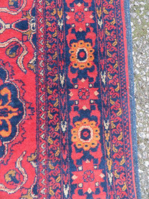 AFGHAN HERAT RUG WEST AFGHANISTAN 153CM X 99CM - ADDITIONAL PHOTO 8