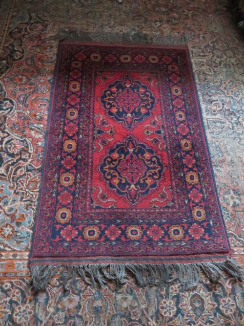 AFGHAN HERAT RUG WEST AFGHANISTAN 153CM X 99CM - ADDITIONAL PHOTO 14
