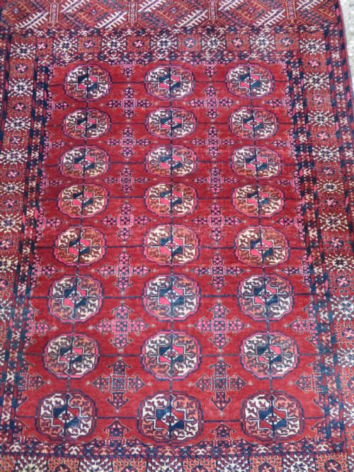 TEKKE TURKMEN RUG 145CM X 97CM - ADDITIONAL PHOTO 2