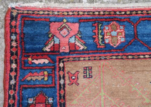 ANTIQUE HAMADAN KURDISTAN RUG 193CM X 135CM - ADDITIONAL PHOTO 7