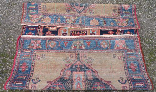 ANTIQUE HAMADAN KURDISTAN RUG 193CM X 135CM - ADDITIONAL PHOTO 16
