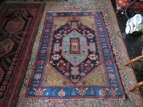 ANTIQUE HAMADAN KURDISTAN RUG 193CM X 135CM - ADDITIONAL PHOTO 19