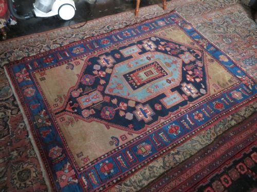 ANTIQUE HAMADAN KURDISTAN RUG 193CM X 135CM - ADDITIONAL PHOTO 20