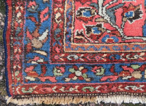 ANTIQUE PRETTY SAROUK RUG 212CM X 133CM - ADDITIONAL PHOTO 5
