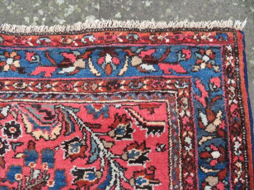 ANTIQUE PRETTY SAROUK RUG 212CM X 133CM - ADDITIONAL PHOTO 7