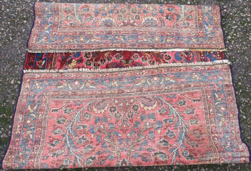 ANTIQUE PRETTY SAROUK RUG 212CM X 133CM - ADDITIONAL PHOTO 17