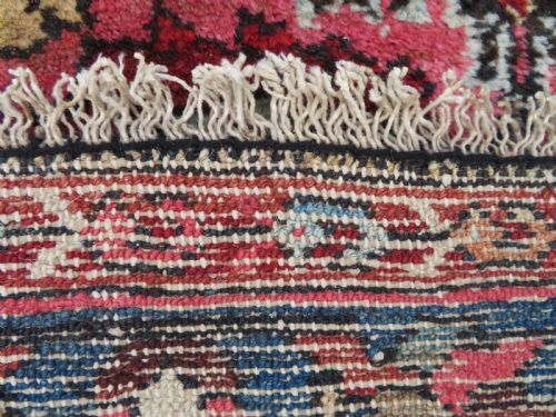ANTIQUE PRETTY SAROUK RUG 212CM X 133CM - ADDITIONAL PHOTO 19