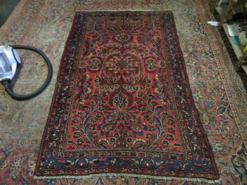 ANTIQUE PRETTY SAROUK RUG 212CM X 133CM - ADDITIONAL PHOTO 23