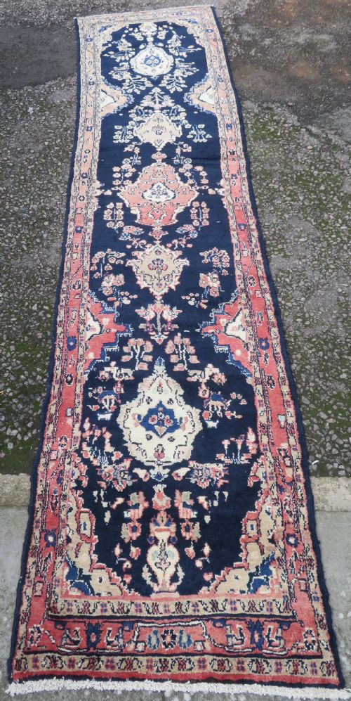 SAROUK NARROW RUNNER RUG 371CM X 90CM - ADDITIONAL PHOTO 1