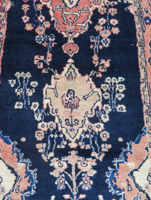 SAROUK NARROW RUNNER RUG 371CM X 90CM - ADDITIONAL PHOTO 5