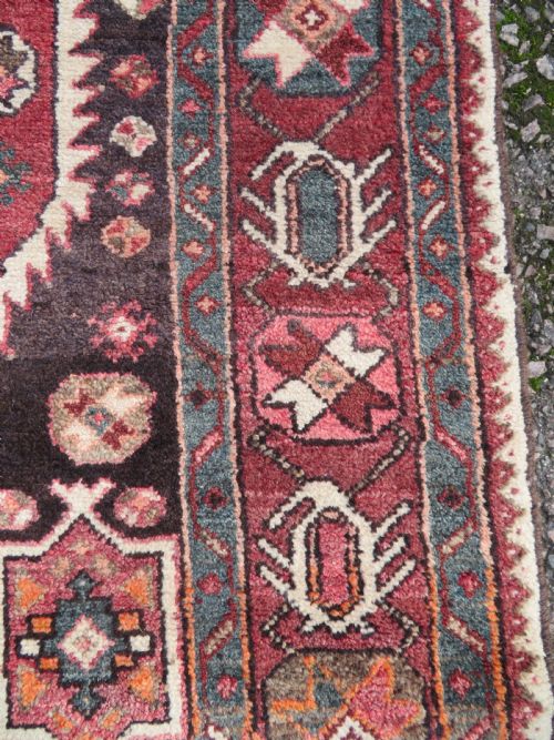 NORTH WEST PERSIAN KURDISH RUG 214CM X 136CM - ADDITIONAL PHOTO 4