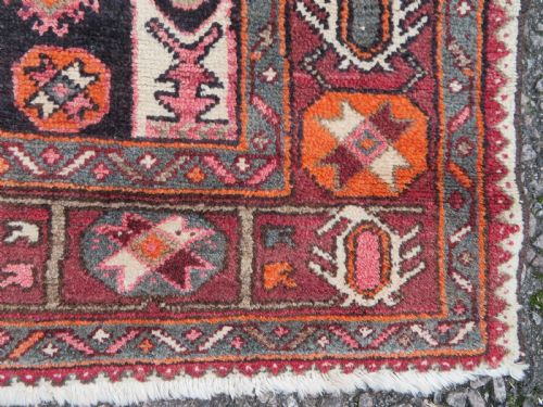 NORTH WEST PERSIAN KURDISH RUG 214CM X 136CM - ADDITIONAL PHOTO 7