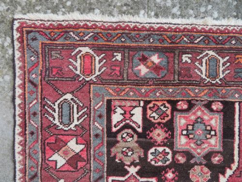 NORTH WEST PERSIAN KURDISH RUG 214CM X 136CM - ADDITIONAL PHOTO 9
