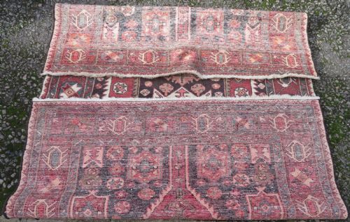 NORTH WEST PERSIAN KURDISH RUG 214CM X 136CM - ADDITIONAL PHOTO 12