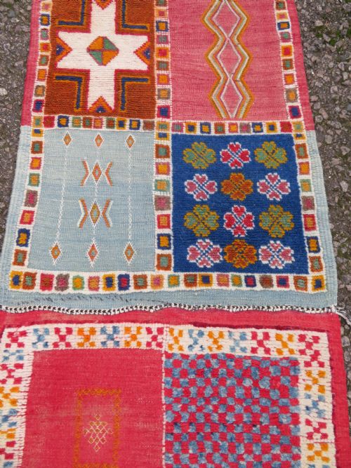 MOROCCAN BERBER NARROW RUNNER RUG 458CM X 64CM - ADDITIONAL PHOTO 5