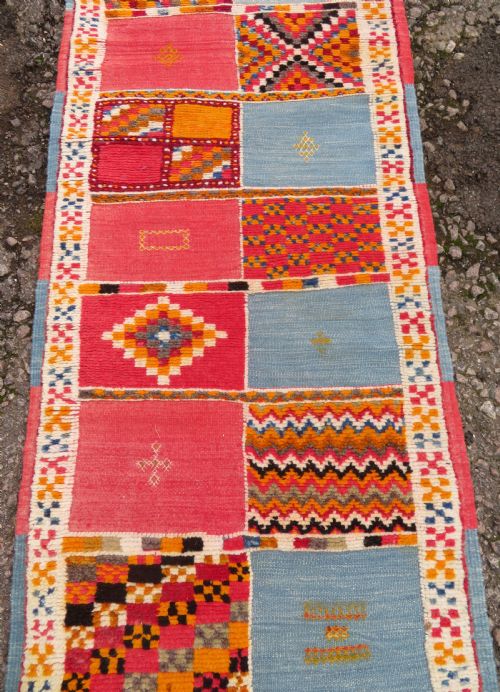 MOROCCAN BERBER NARROW RUNNER RUG 458CM X 64CM - ADDITIONAL PHOTO 7