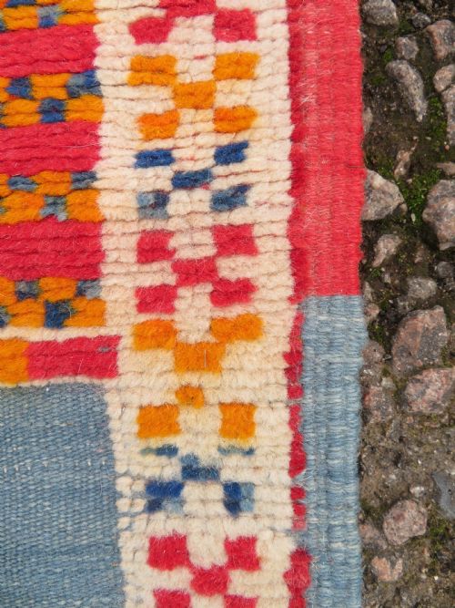 MOROCCAN BERBER NARROW RUNNER RUG 458CM X 64CM - ADDITIONAL PHOTO 11
