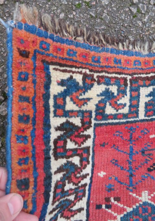 RARE ANTIQUE BAKHTIARI TRIBAL VILLAGE CARPET 300CM X 169CM - ADDITIONAL PHOTO 16