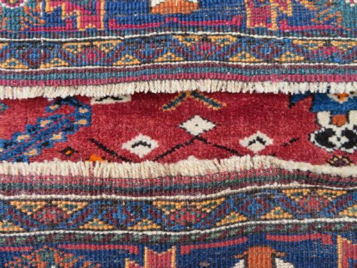UNUSUAL ANTIQUE BALUCH RUG 181CM X 104CM - ADDITIONAL PHOTO 9