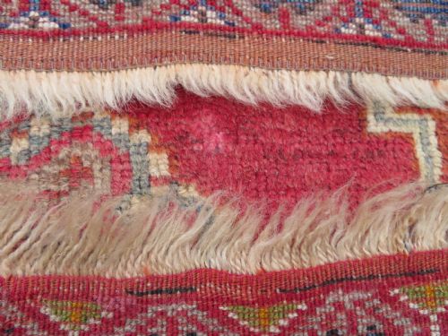 ANTIQUE TURKISH MUJUR MUDJUR KIRSEHIR RUG 163CM X 112CM - ADDITIONAL PHOTO 10