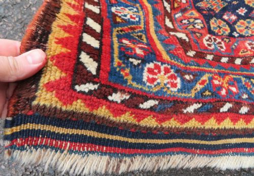 ANTIQUE TREE OF LIFE LURI TRIBAL KELLEH RUG CARPET QASHQAI KHAMSEH INTEREST 358CM X 161CM - ADDITIONAL PHOTO 5