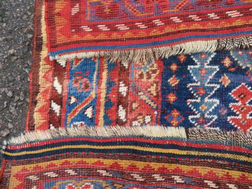 ANTIQUE TREE OF LIFE LURI TRIBAL KELLEH RUG CARPET QASHQAI KHAMSEH INTEREST 358CM X 161CM - ADDITIONAL PHOTO 17