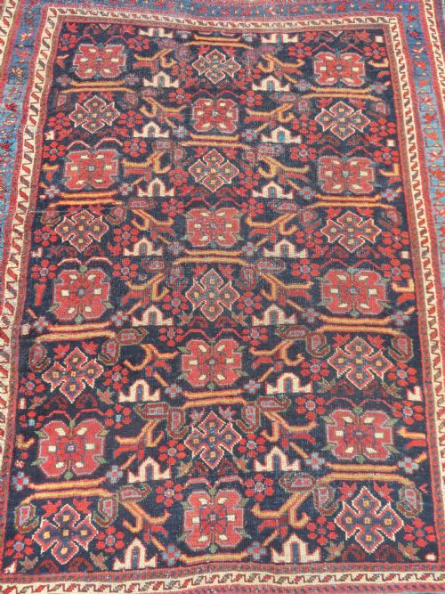 DISTRESSED ANTIQUE AFSHAR RUG 173CM X 137CM - ADDITIONAL PHOTO 2