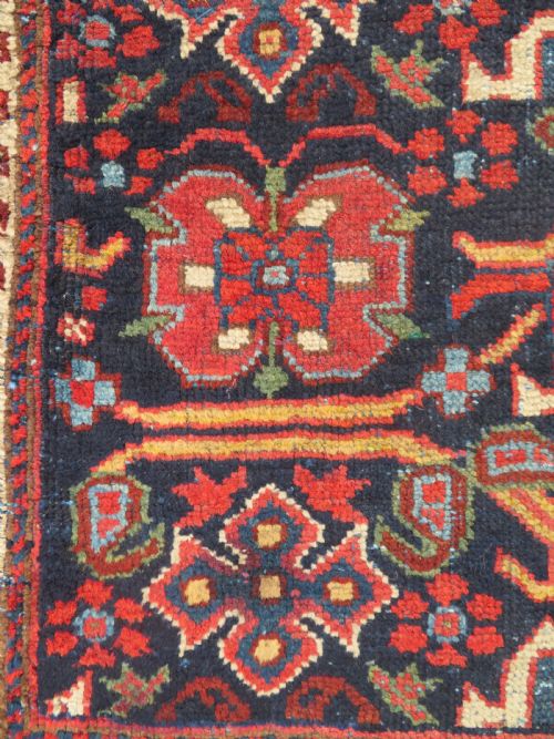 DISTRESSED ANTIQUE AFSHAR RUG 173CM X 137CM - ADDITIONAL PHOTO 3