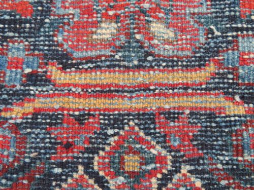 DISTRESSED ANTIQUE AFSHAR RUG 173CM X 137CM - ADDITIONAL PHOTO 13