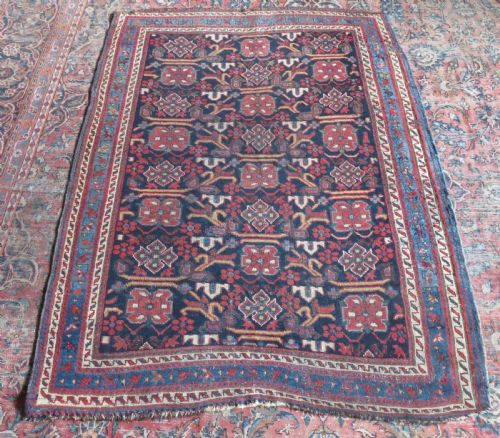 DISTRESSED ANTIQUE AFSHAR RUG 173CM X 137CM - ADDITIONAL PHOTO 14