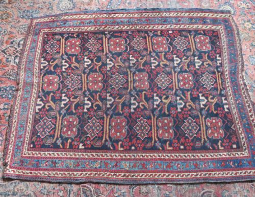 DISTRESSED ANTIQUE AFSHAR RUG 173CM X 137CM - ADDITIONAL PHOTO 15