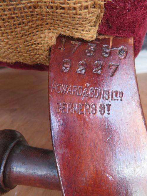 HOWARD AND SONS ENNISMORE ARMCHAIR - ADDITIONAL PHOTO 4