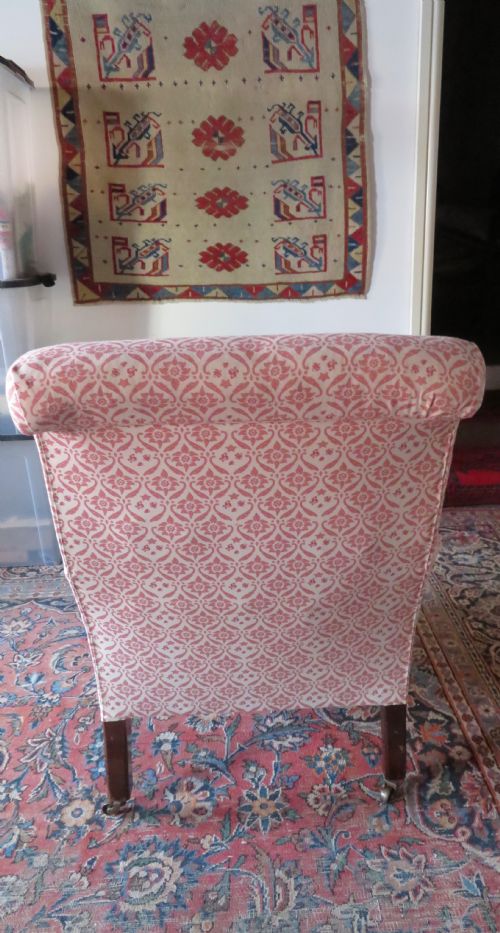 JAMES SHOOLBRED ARMCHAIR WITH HOWARD AND SONS TOP COVER - ADDITIONAL PHOTO 5
