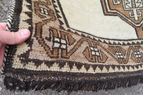 ANTIQUE GABBEH LONG TRIBAL RUG 239CM X 117CM - ADDITIONAL PHOTO 8