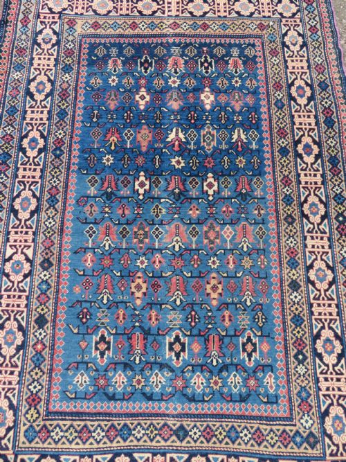 fig 1. Antique Caucasian Kuba Rug. 176cm X 118cm.