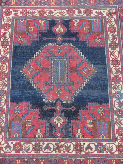 ANTIQUE AFSHAR TRIBAL RUG 132CM X 114CM - ADDITIONAL PHOTO 1