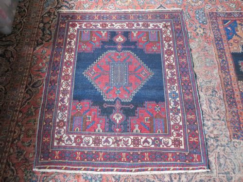 ANTIQUE AFSHAR TRIBAL RUG 132CM X 114CM - ADDITIONAL PHOTO 12